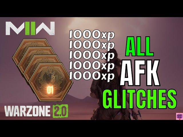 UNLIMITED BATTLE PASS TOKENS & UNLIMITED XP! (BEST WORKING AFK GLITCHES!) MW2/WARZONE 2.0