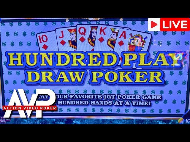 Jackpot!  100 Play Video Poker in Las Vegas