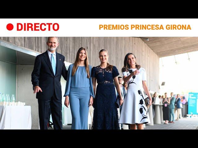 PREMIOS PRINCESA GIRONA: LEONOR anima a los JÓVENES a encarar la REALIDAD con “ESPERANZA y ENERGÍA”