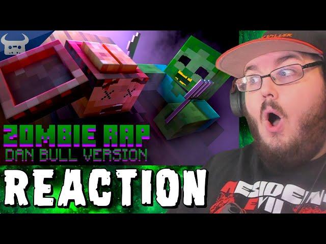 MINECRAFT ZOMBIE RAP | "I'm A Zombie" | Dan Bull Animated Music Video REACTION!!!