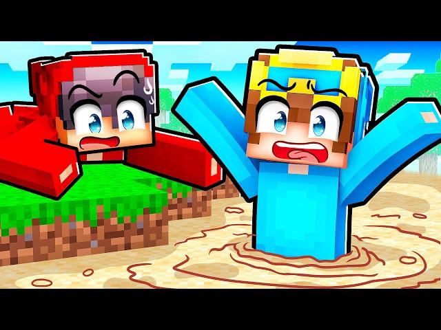 We’re TRAPPED in QUICKSAND in Minecraft!