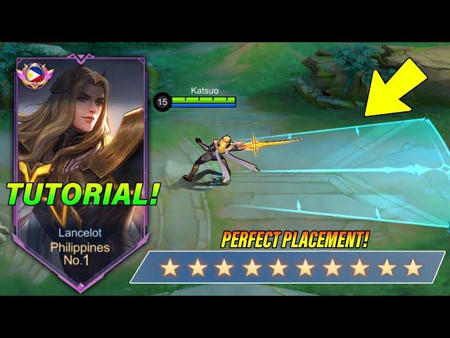 TOP SUPREME LANCELOT 81% WINRATE SECRET TRICK FULL TUTORIAL!! ( Must watch! )