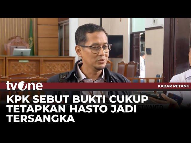 Sidang Praperadilan Hasto Kristiyanto, Tim Hukum Sebut Bukti dari KPK Cacat | Kabar Petang tvOne