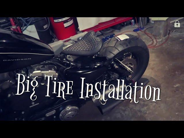 Sportster 240, 200, 180 Big tire Conversion