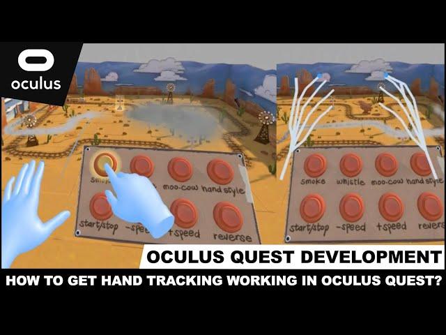 Oculus Quest Hand Tracking With Unity3d - How To Setup The Oculus Integration With Hand Tracking?