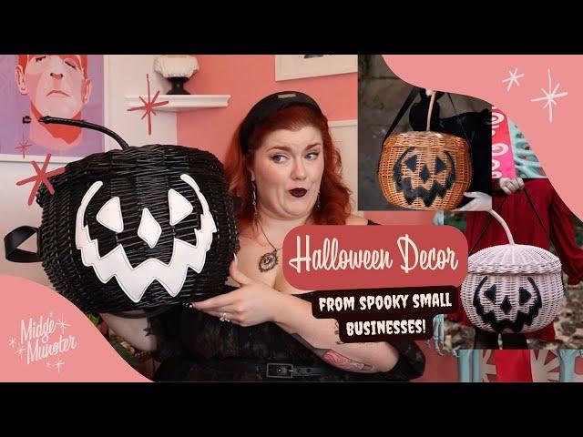 Halloween Decor Hunting at Spooky Small Businesses!  | Shop Small this Spooky Season!