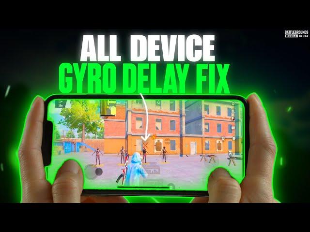 EFFECTIVE Way To FIX Gyro DELAY | How To Fix Gyro Delay Problem In BGMI/PUBG