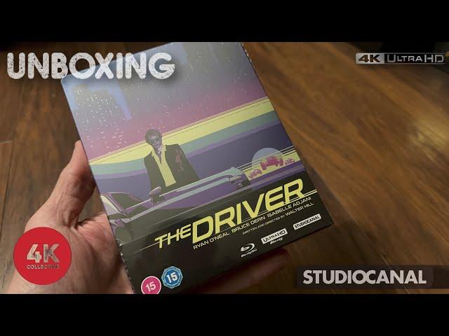 The Driver 4k UltraHD Blu-ray Steelbook from @studiocanaluk unboxing