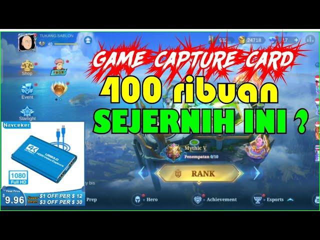 Game Capture Card Murah No Delay Hasil Jernih