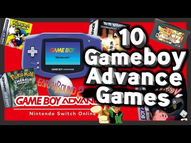 Top 10 GBA Games for Switch Online