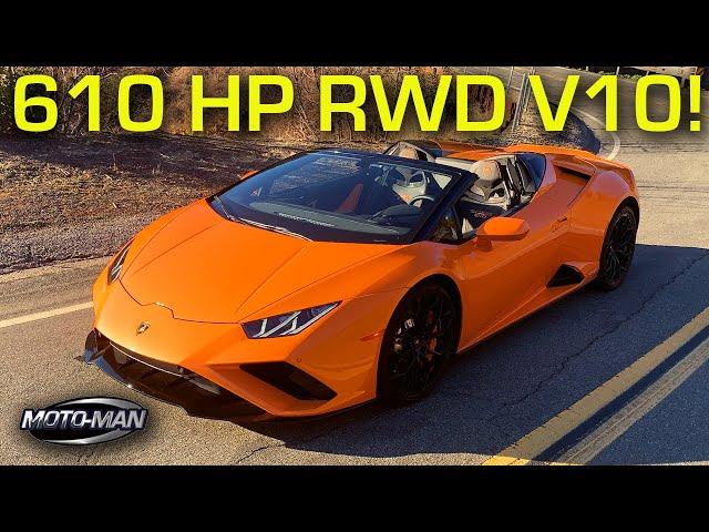 2021 Lamborghini Huracan EVO RWD Spyder: A Bonafide Driver’s Car!