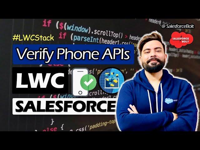 Verify Phone Number and check Type Carrier Region using veriphone APIs in LWC  | LWC Stack ️️