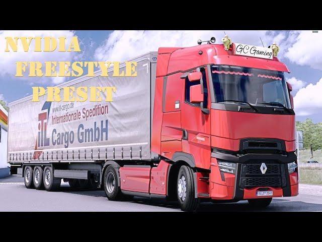 ETS 2 Realistic NVIDIA Freestyle Preset (4K)