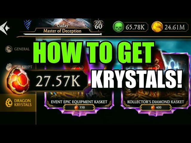 MK Mobile. How to Get Dragon Krystals! Guide to 2k, 5k, 10k Dragon Krystals.