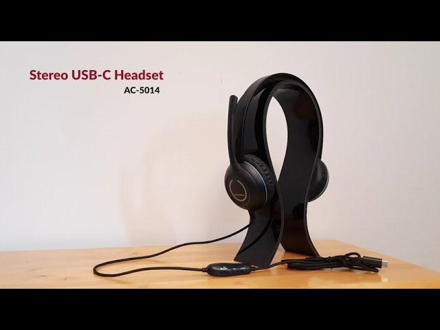 How to set up a USB-C headset on a Windows 10 computer | Cyber Acoustics