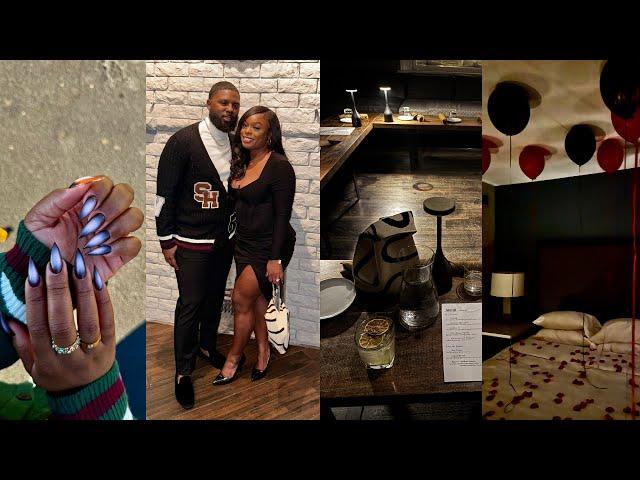 VLOG | Our Anniversary, Romantic Staycation, Divan ATL, Baby Skylar’s Shower, Nail Appt + More .