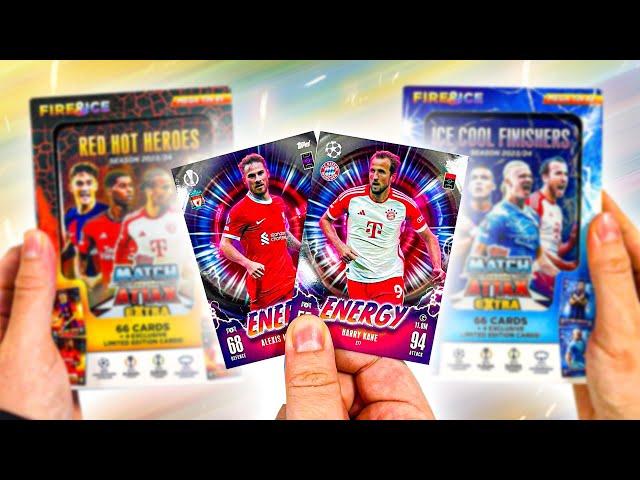 *TWO* ENERGY CARDS! | OPENING the MATCH ATTAX EXTRA 2024 MEGA TINS! (Fire & Ice!)