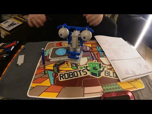 4M KidzRobotix Motorised Robot Head. Timelapse Build