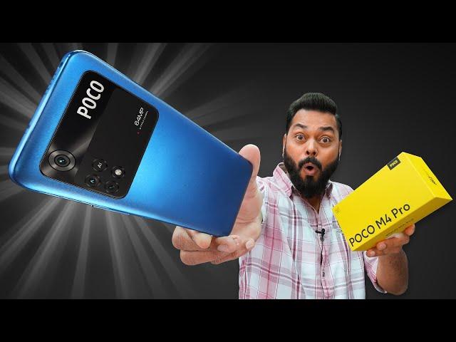 POCO M4 Pro 4G Indian Unit Unboxing & First Impressions  Multimedia Champ Under 15K!?