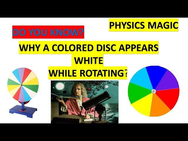 PHYSICS MAGIC|TRICK| ROTATING DISC| #science #technology #physics #newton #optics #opticsclass12