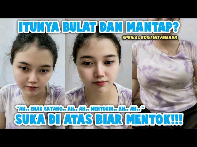 ITUNYA BULAT DAN MANTAP SUKA DI ATAS! | Eva Nurasyifa Real