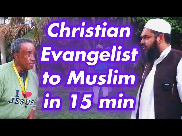 Christian Evangelist to Muslim in 15 Minutes!