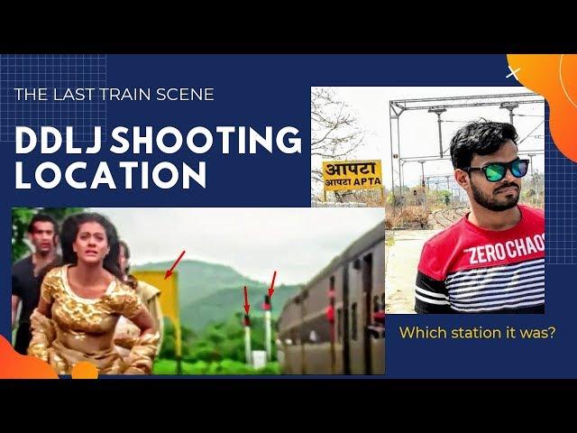 DDLJ Last Train Scene Shooting Location | Dilwale Dulhania Le Jayenge Train scene