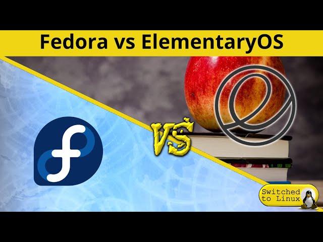 Fedora vs Elementary | DistroWars