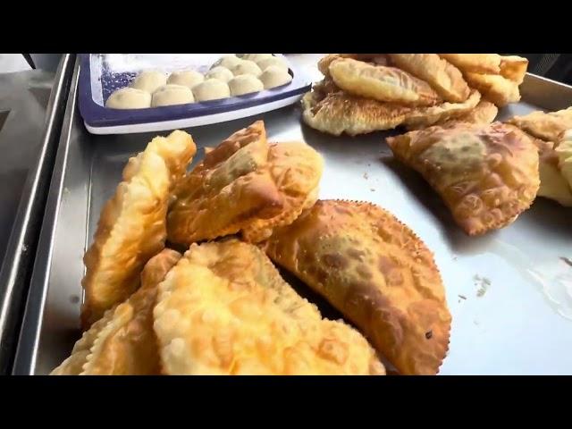 "Street Food Safari in Uzbekistan market: Shashlik, Pilaf, Fried Chicken & More!