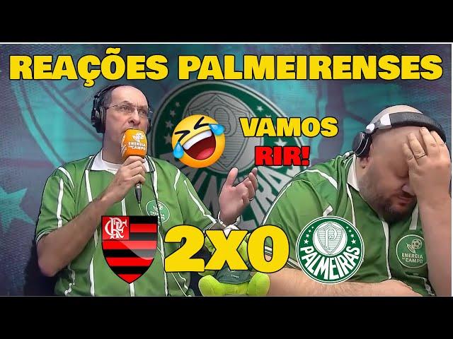 VAMOS RIR! REAÇÕES ENERGIA 97 - FLAMENGO 2x0 PALMEIRAS COPA DO BRASIL.