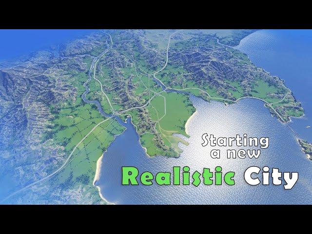 Starting a New Realistic City | Cities Skylines : Rockport 1