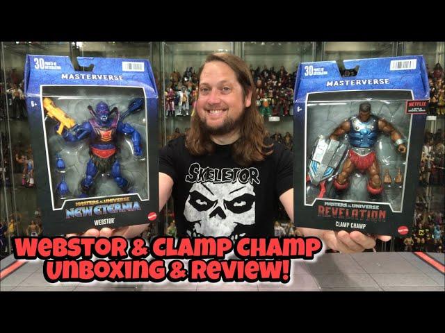 Webstor & Clamp Champ Masterverse Unboxing & Review!