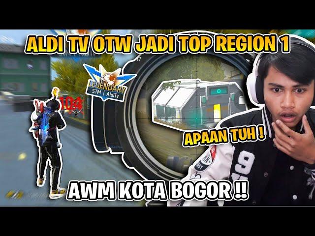 ALDI TV JADI TOP REGION 1 BARETTA KOTA BOGOR !! REVIEW UPDATE FREE FIRE !!