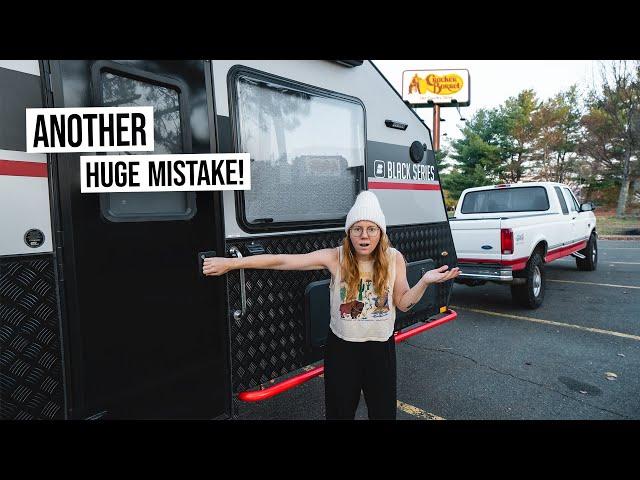 Overnight RV Camping in a Cracker Barrel PARKING LOT! - We’re Locked Out AGAIN!?