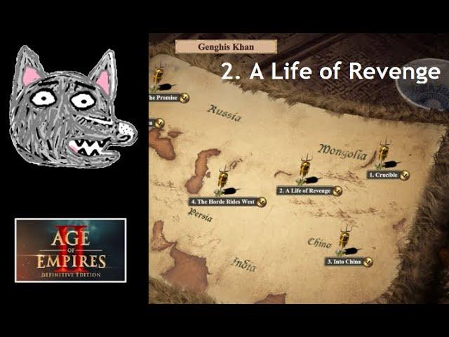 AoE2: DE Campaigns | Genghis Khan | 2. A Life of Revenge