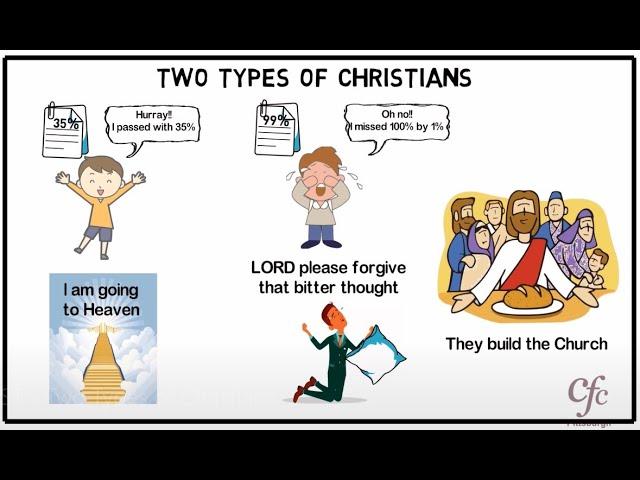 19 - Two Types Of Christians - Zac Poonen Illustrations