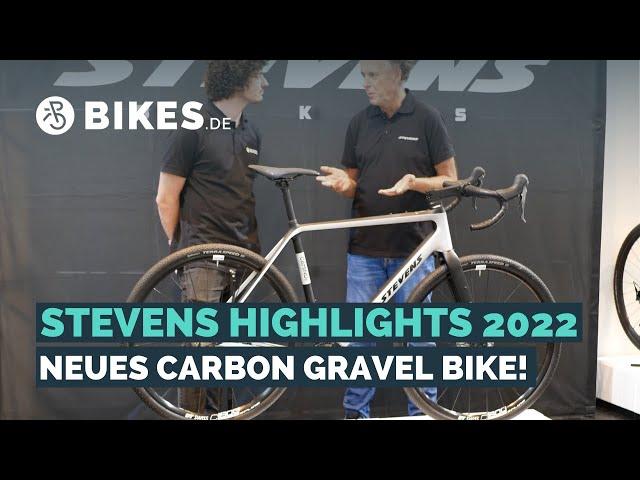 Stevens Highlights 2022 von der EUROBICO - Neues Carbon Gravel Bike und Aero Bike vorgestellt