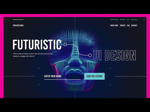 Futuristic UI Design: With the help of 2 AI Tools