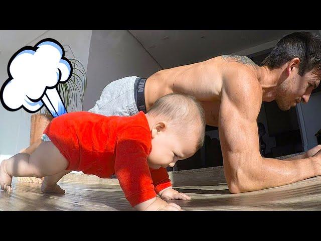 Cute Dads Playing with Babies are So Funny - Hilarious Dads - Funny Trendy Everyday