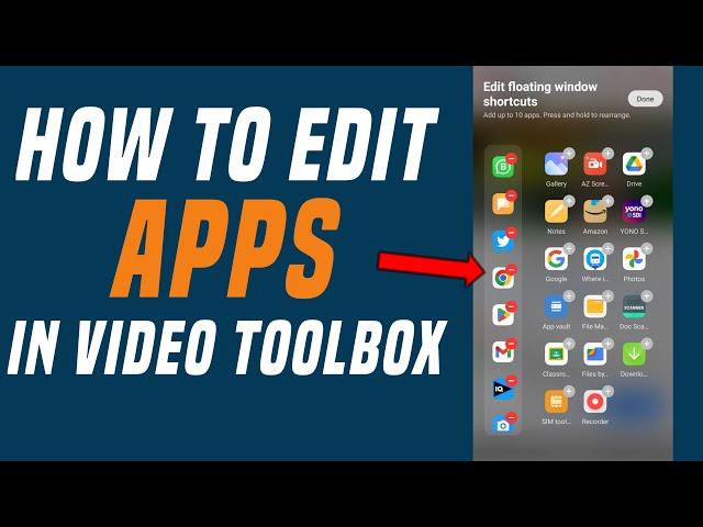 How To Enable Video Toolbox In Redmi Note 8 || How to Edit Apps in Video Toolbox