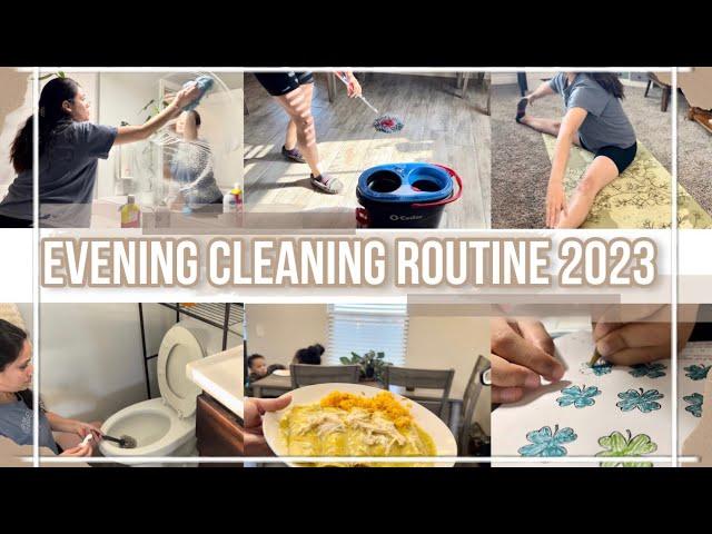 EVENING-NIGHT cleaning routine 2023 + cook with me | Selma Rivera