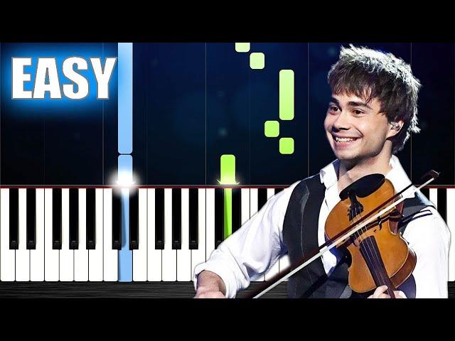 Alexander Rybak - Fairytale - EASY Piano Tutorial