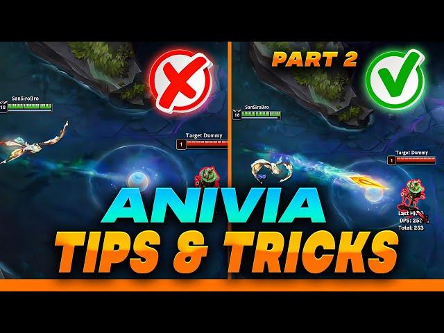 3 TIPS That Will IMPROVE Your ANIVIA Gameplay - PART 2