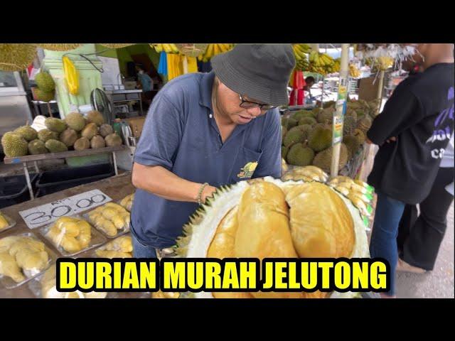 DURIAN MURAH TEKKA, OCHEE, MUSANG KING, HORLOW, DURIAN BALIK PULAU PENANG! KING STREET FRUITS PENANG