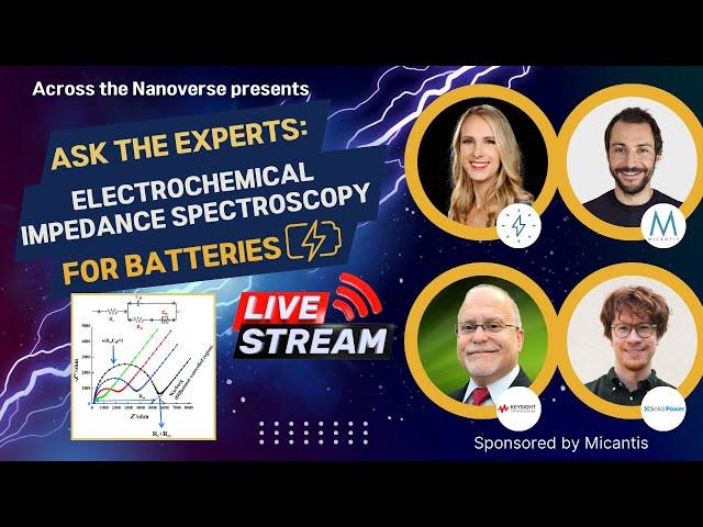 Ask the Experts: Electrochemical Impedance Spectroscopy (EIS) for Batteries