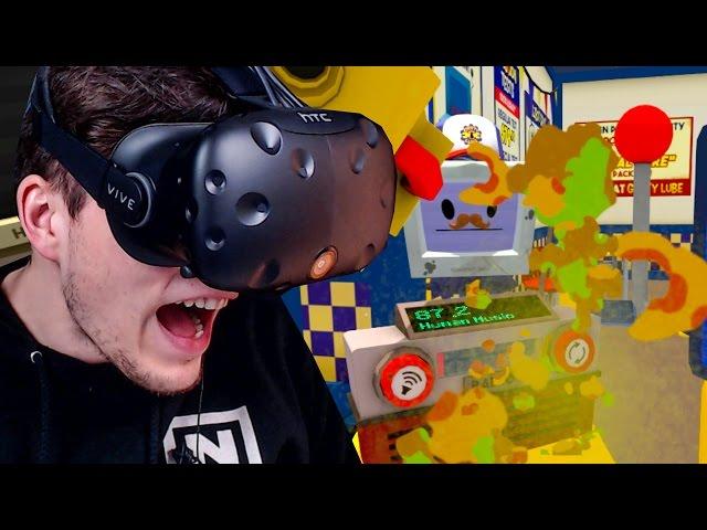 ICH KOTZE DEN KOMPLETTEN LADEN VOLL  JOB SIMULATOR Virtual Reality