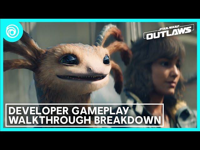 Star Wars Outlaws: Developer Gameplay Walkthrough Breakdown | Ubisoft Forward