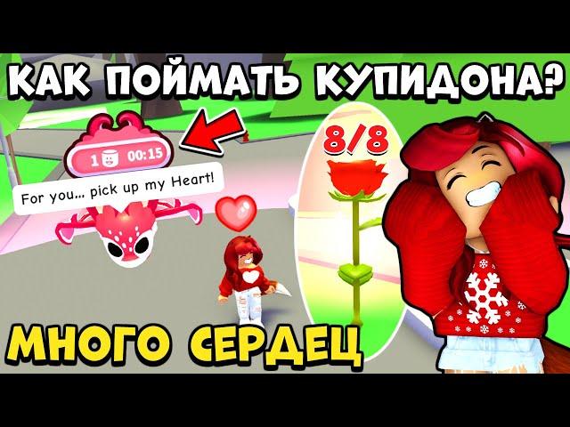 Как ПОЙМАТЬ ДРАКОНА КУПИДОНА и ПОЛУЧИТЬ МНОГО СЕРДЕЦ в Адопт Ми? Обнова Adopt Me Roblox