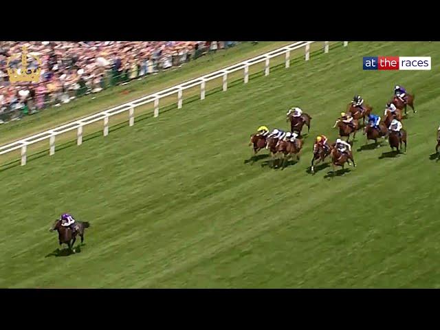 What a performance! BEDTIME STORY strikes by 9 1/2 lengths in the Chesham Stakes at Royal Ascot!
