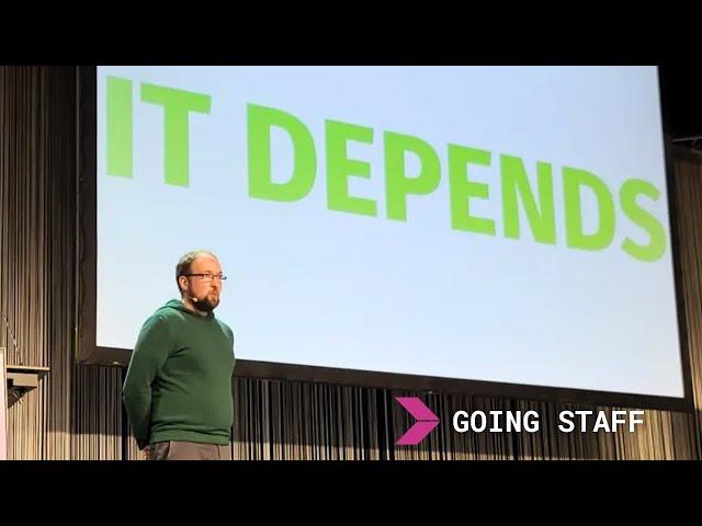 Keynote: Going Staff - Tobias Pfeiffer | Code BEAM Europe 2024